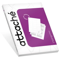 Этикетки самоклеящиеся кауч.к 105х70 8шт/л А4(100л/уп)