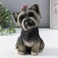 Копилка Щенок Йорк, темный