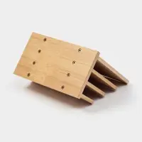 Подставка для разделочных досок и крышек Доляна, 18&times;10 см, 3 секции