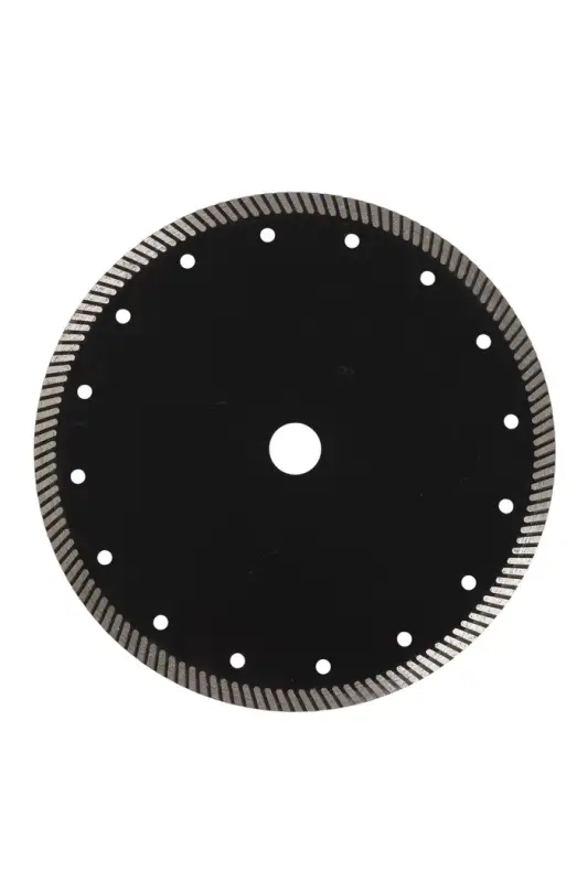 Диск алмазный отрезной ТУНДРА ПРОФИ, повышенный ресурс, TURBO, сухой рез, 230&times;22 мм