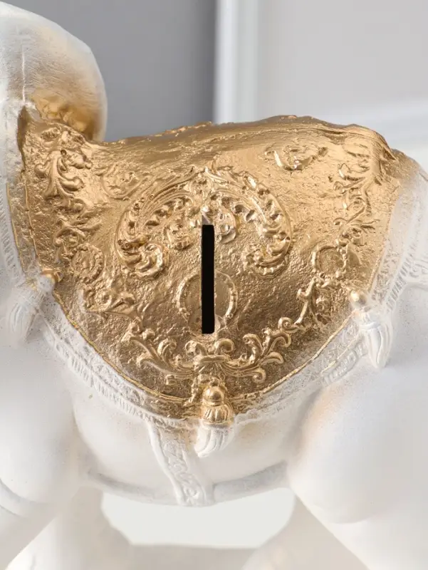 Копилка для денег &laquo;Слон удачи&raquo;, перламутр, 32&times;26&times;12 см