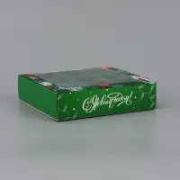 Коробка подарочная под 9 конфет &laquo;Елочные игрушки&raquo;, 14.5&times;14.5&times;3.5 см