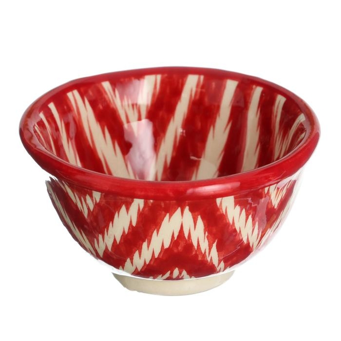 Пиала Риштанская керамика  Пиала Риштанская керамика "Атлас", 8,5 см, малая коньячная