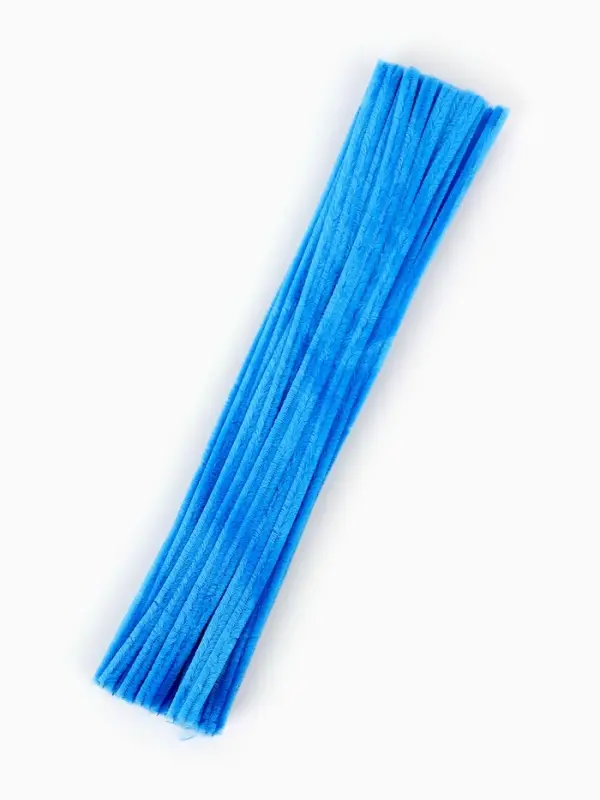 Синельная проволока набор 50 шт., бирюзовый, 30 см