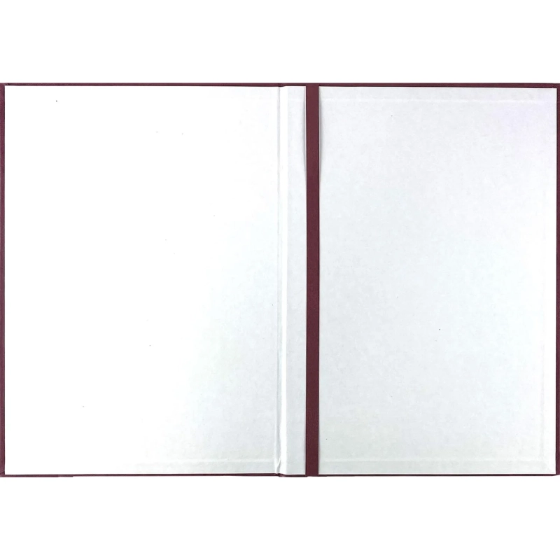 Папка адресная б/в бордо 15А000 Без тиснения /10/ 15А000_б