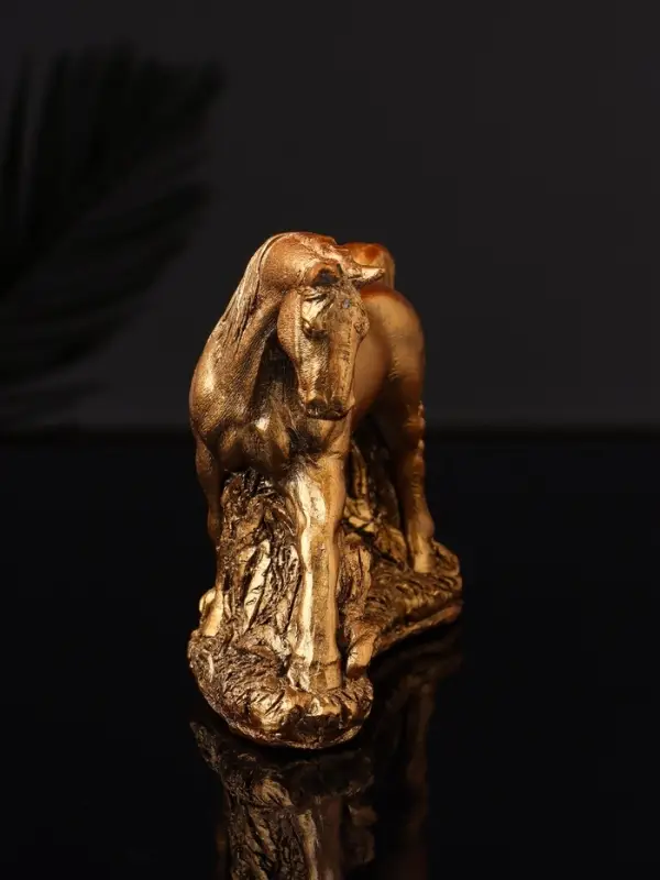 Фигура "Конь Граф" 11х13х5 см, бронза