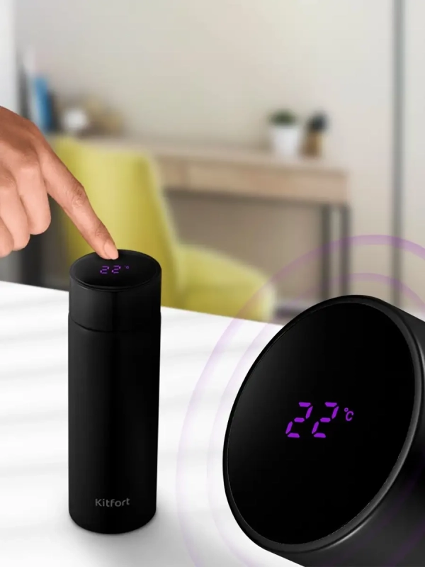 Термос для чая и кофе КТ-1220 - 0.35 л