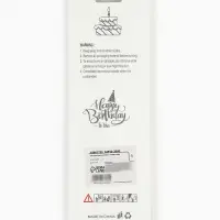 Свечи для торта "Сияние" набор 6 штук