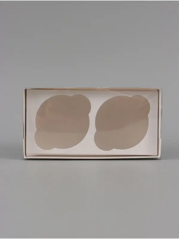 Коробка для капкейков, кондитерская упаковка, 2 ячейки &laquo;Всего самого лучшего&raquo;, 16&times;8&times;7.5 см
