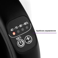 Чайник электрический стеклянный с подсветкой КТ-6119 - 1.7 л Чайник электрический стеклянный с подсветкой КТ-6119 - 1.7 л