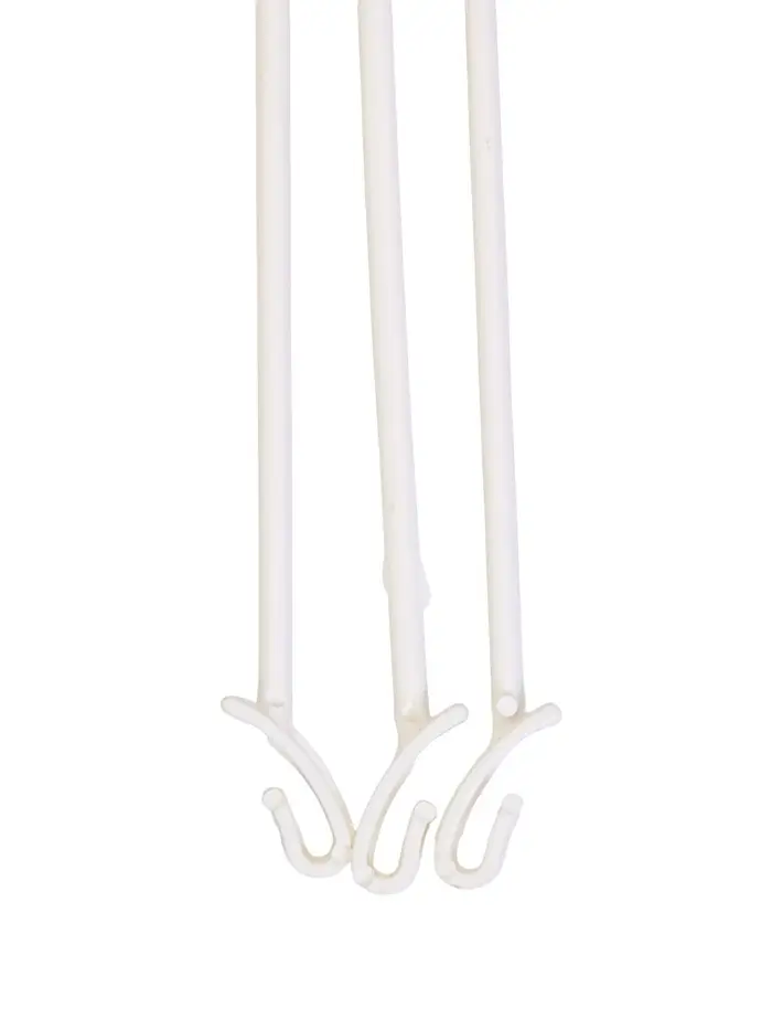 Подвес для кашпо "Ирис" 48 см, белый Подвес для кашпо "Ирис" 48 см, белый