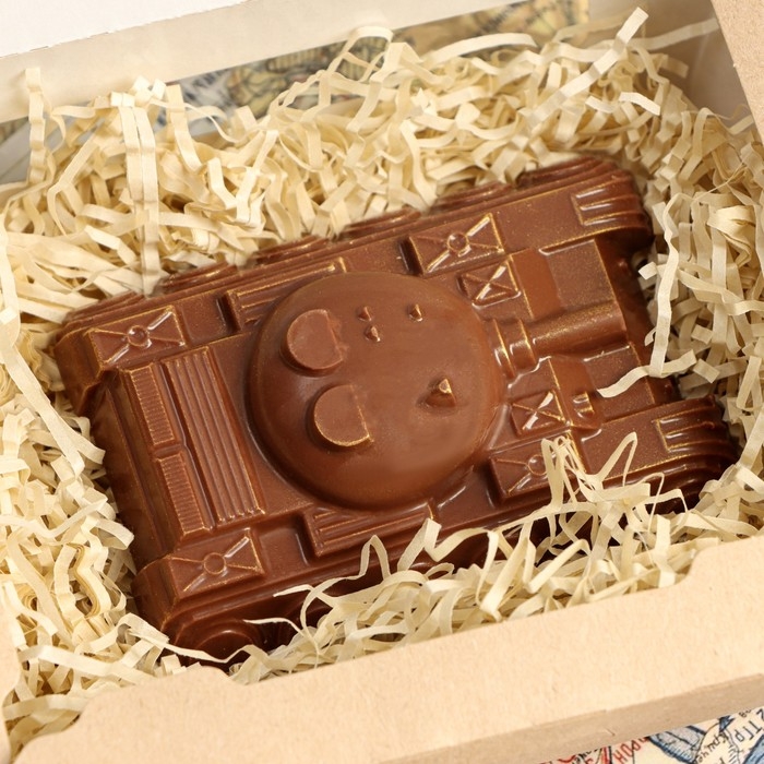 Шоколадная фигурка «Танк», 80 г Шоколадная фигурка «Танк», 80 г