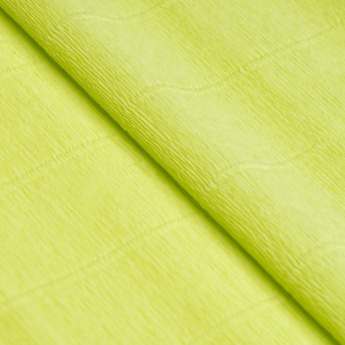 Бумага гофрированная, 558  Бумага гофрированная, 558 "Салатовая", 0,5 х 2,5 м