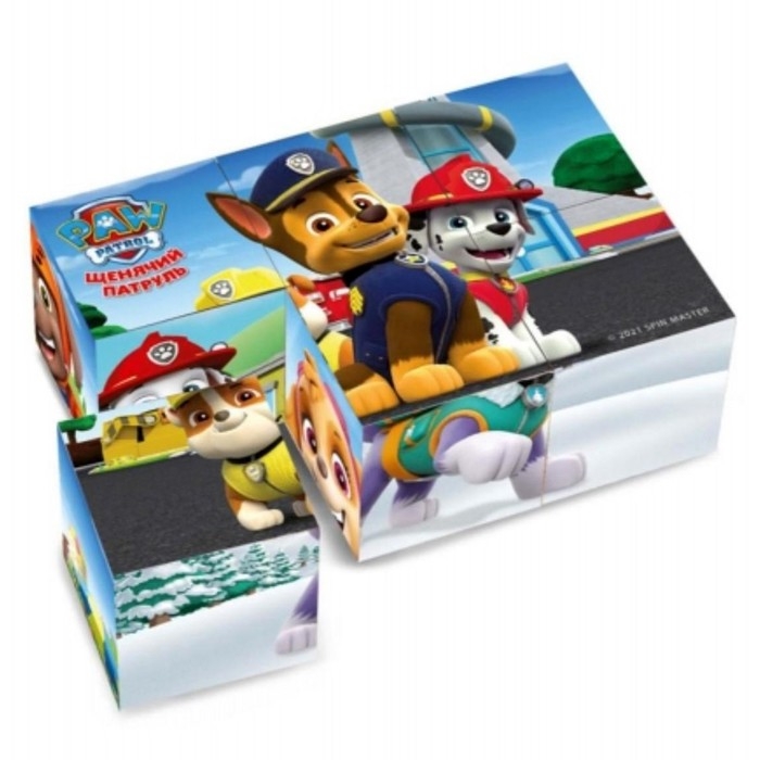 Набор из 6-и кубиков «Щенячий Патруль» Набор из 6-и кубиков «Щенячий Патруль»