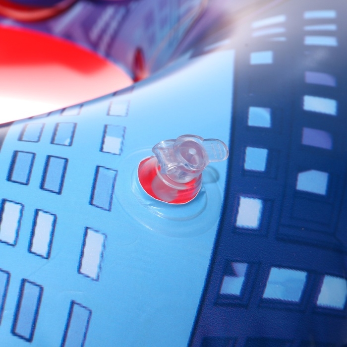 Круг надувной «Человек Паук», для плавания 55 см., детский, цвет синий Круг надувной «Человек Паук», для плавания 55 см., детский, цвет синий