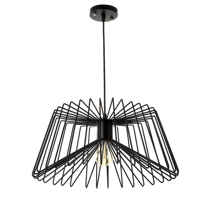 Светильник BayerLux "Атом" 1х40Вт E27 черный 40х40х120 см.