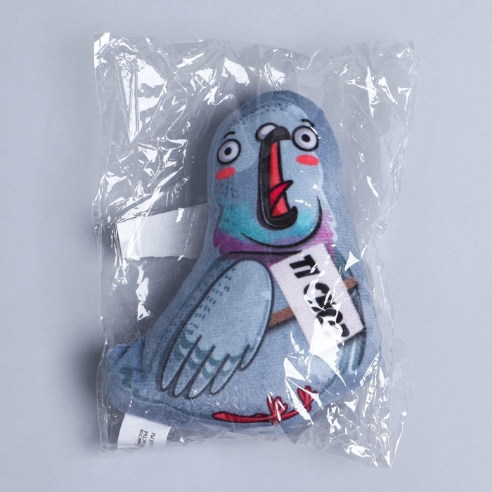 Игрушка для кошек с мятой «Голубь»,11,8 х 9,3 см Игрушка для кошек с мятой «Голубь»,11,8 х 9,3 см