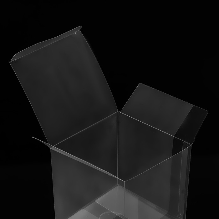Складная коробка из PVC, матовая 11 x 11 x 11 см Складная коробка из PVC, матовая 11 x 11 x 11 см