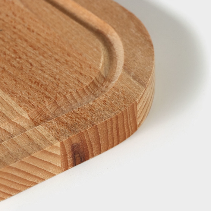 Доска разделочная для подачи и сервировки «Топор», 40×15×1,6 см, бук Доска разделочная для подачи и сервировки «Топор», 40×15×1,6 см, бук