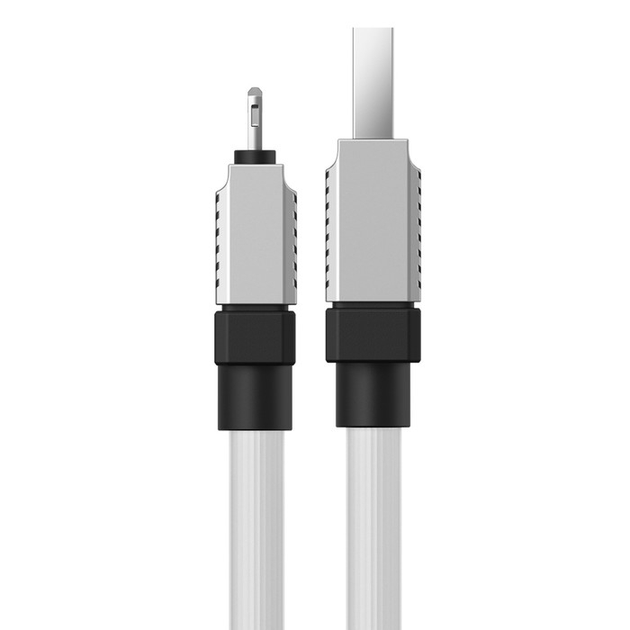 Кабель Baseus, Lightning - USB, 2.4 А, 2 м, белый Кабель Baseus, Lightning - USB, 2.4 А, 2 м, белый