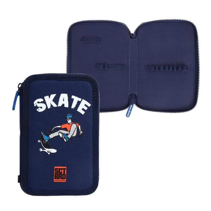 Рюкзак каркасный 38 х 30 х 20 см, + пенал, Bruno Visconti Рюкзак каркасный 38 х 30 х 20 см, + пенал, Bruno Visconti "Внимание"