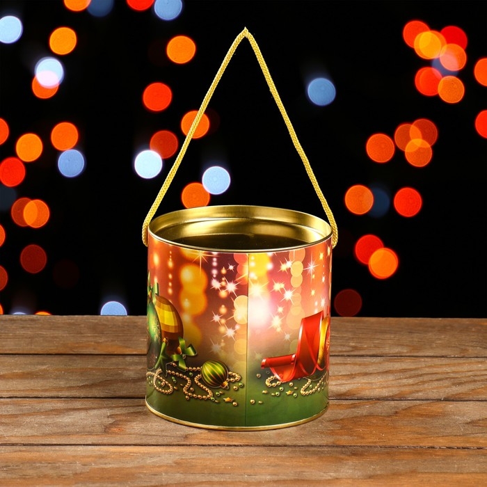 Новый год. Подарочная коробка, тубус «Новогодние игрушки» 120 х 120 мм (100 мм внутр. высота). Новый год. Подарочная коробка, тубус «Новогодние игрушки» 120 х 120 мм (100 мм внутр. высота).