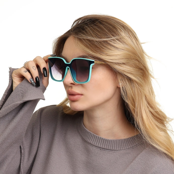 Очки солнцезащитные женские Очки солнцезащитные женские "OneSun", uv 400, дужка 15 см, линза 5.4х5.4 см