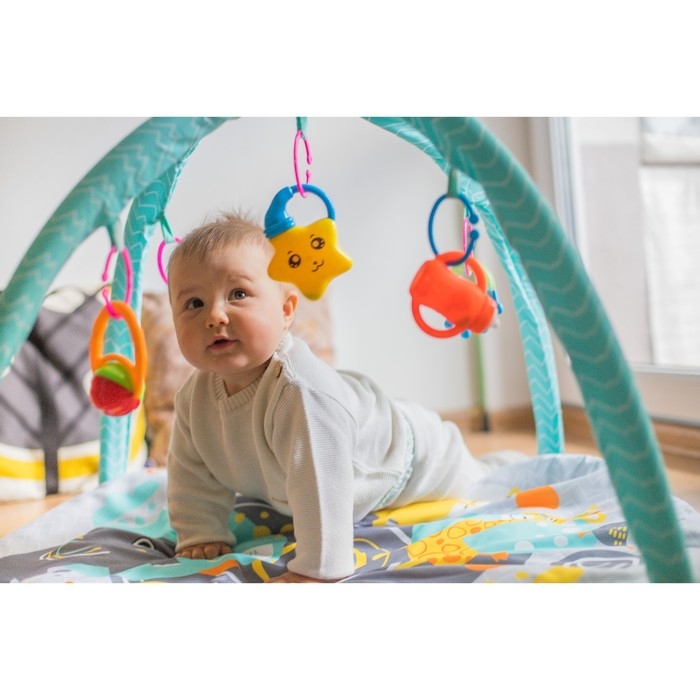 Развивающий коврик с дугами «Африка», 85х85 см, Крошка Я Развивающий коврик с дугами «Африка», 85х85 см, Крошка Я