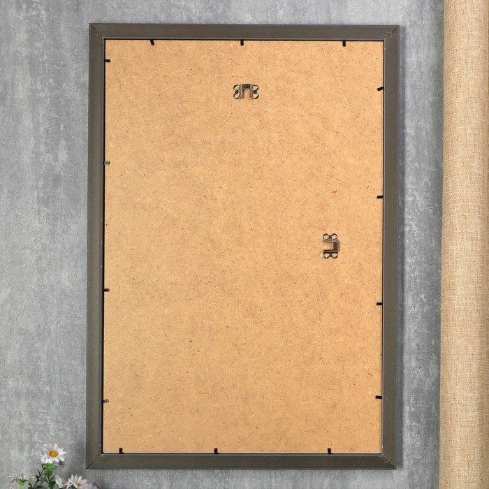 Фоторамка пластик Фоторамка пластик "МИРАМ" 40х60 см, грецкий орех (пластиковый экран)