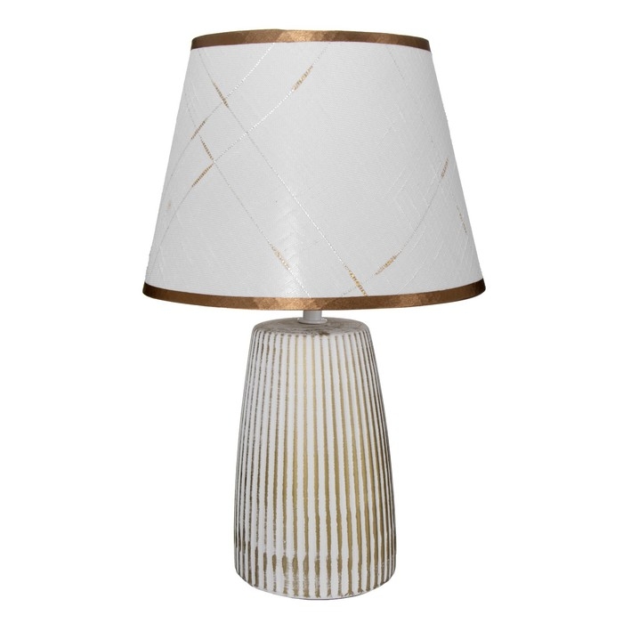 Светильник Светильник "Джолани" E14 40Вт белый с золотой патиной 23х23х36,5 см RISALUX