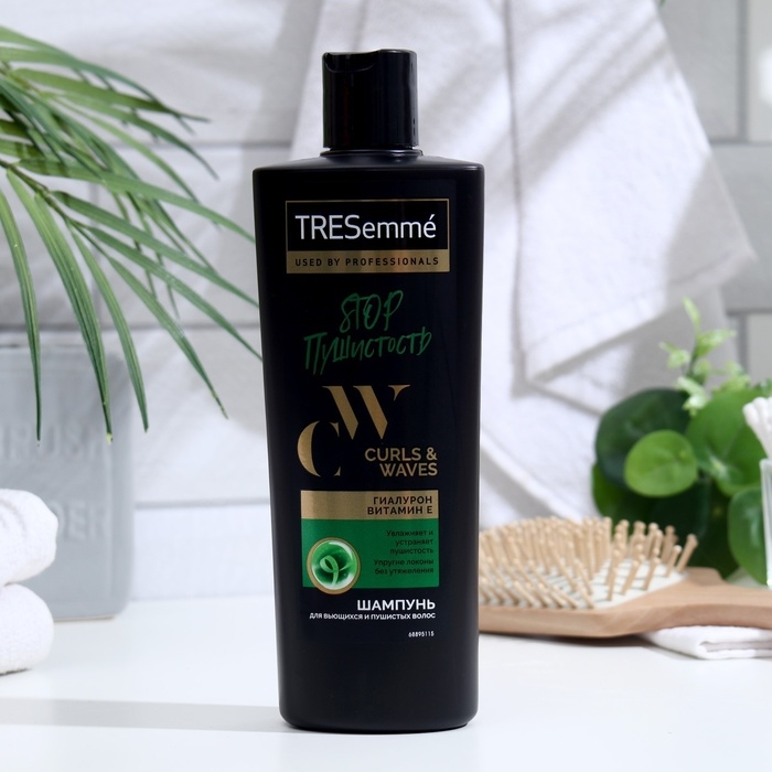 Шампунь Tresemme  Шампунь Tresemme "Стоп пушистость", для вьющихся и пушистых волос, 360 мл