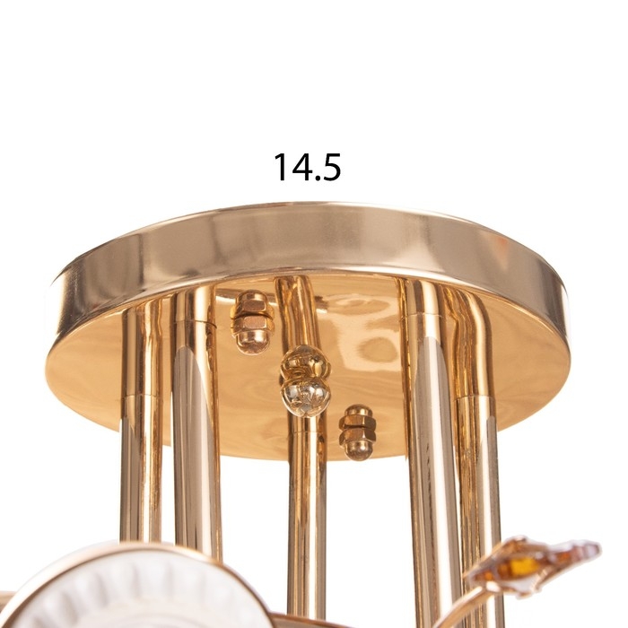 Люстра Люстра "Бэлл" бп 5х40Вт Е27 Золото МОДЕЛЬ: 2612356