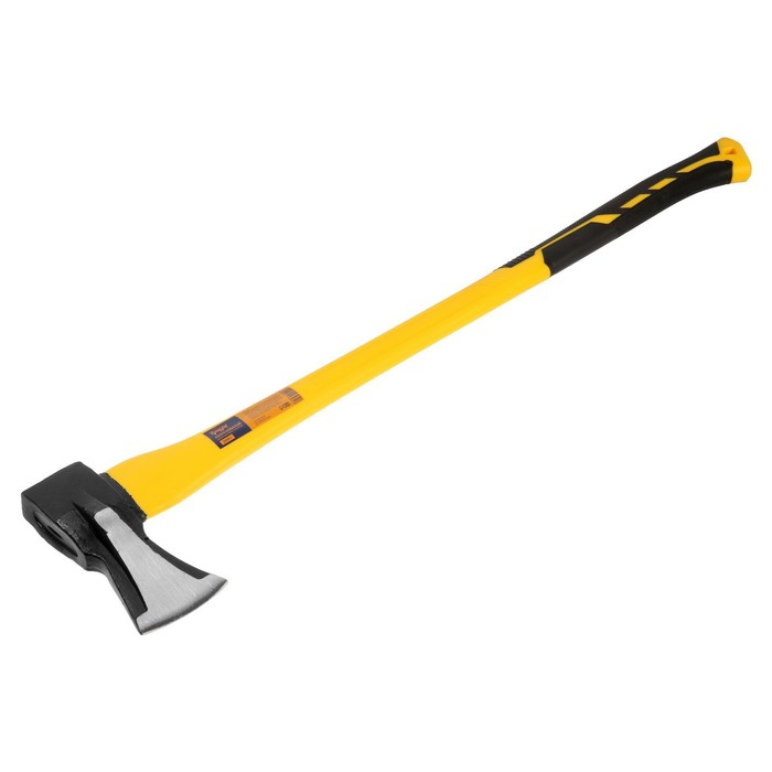 Колун кованый ТУНДРА, клиновидная форма, фиберглассовое 3К топорище 80 см, 2 кг Колун кованый ТУНДРА, клиновидная форма, фиберглассовое 3К топорище 80 см, 2 кг