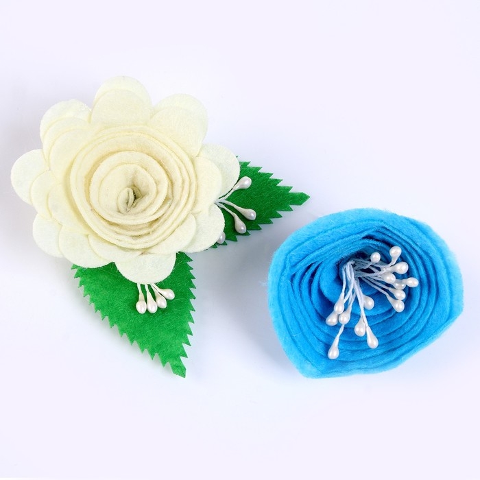 Набор для творчества: декор из фетра и набор бусин «Цветочное наслаждение» Набор для творчества: декор из фетра и набор бусин «Цветочное наслаждение»