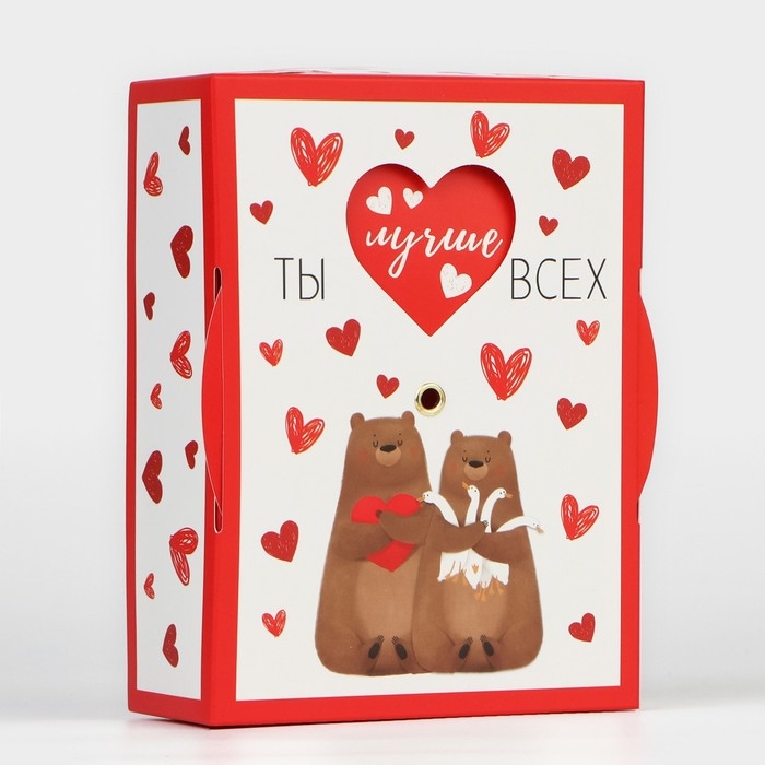 Коробка складная «Любовь », 16 х 12 х 5 см