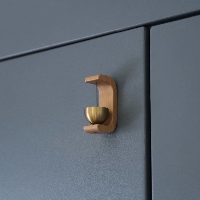 Колокол магнитный бук  Колокол магнитный бук "Дуга" 7х4,5х3,5 см