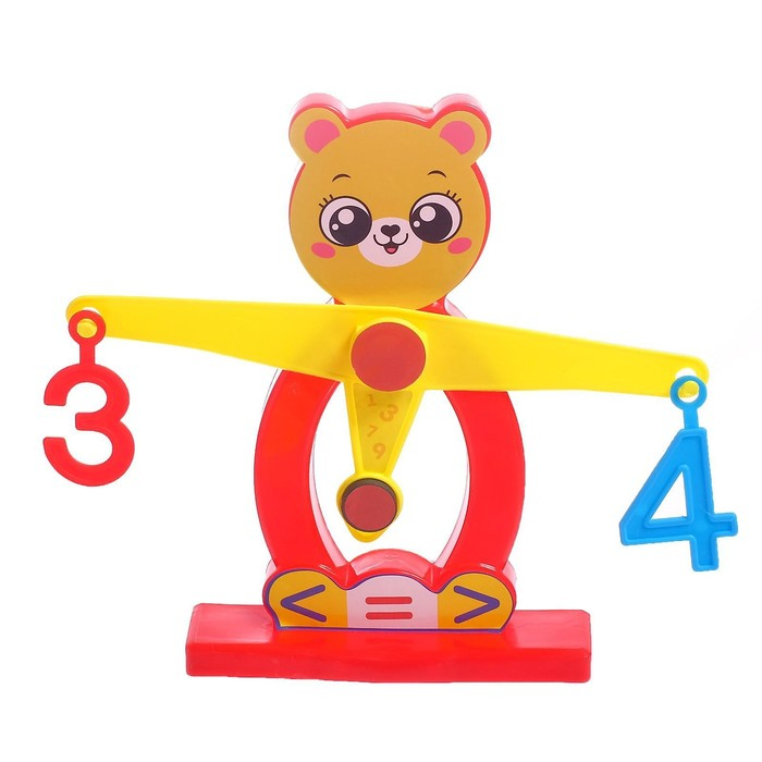 Развивающий набор «Весы», мишка Развивающий набор «Весы», мишка