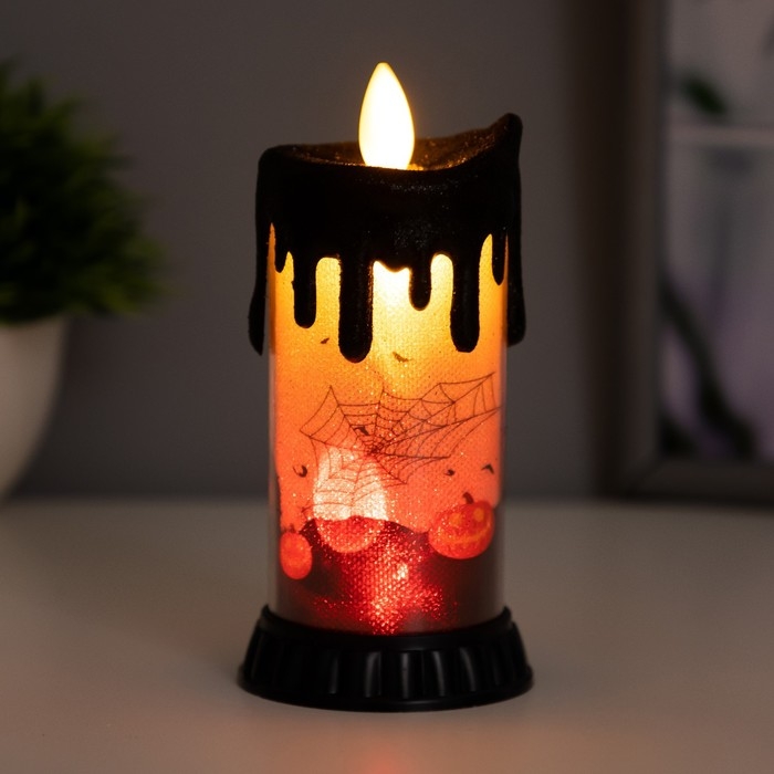 Ночник Ночник "Хэллоуин" LED RGB от батареек LR44 6х6х10 см RISALUX