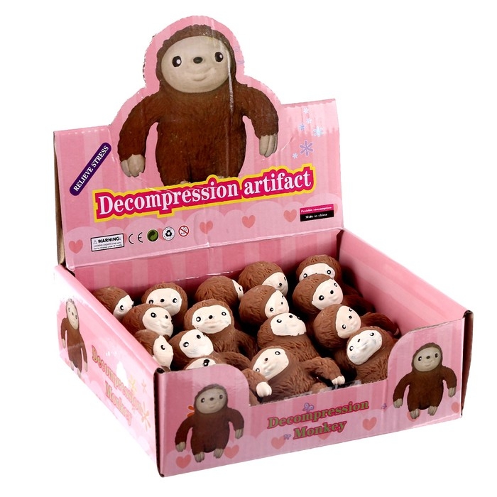 Мялка-тянучка «Ленивец» с песком Мялка-тянучка «Ленивец» с песком