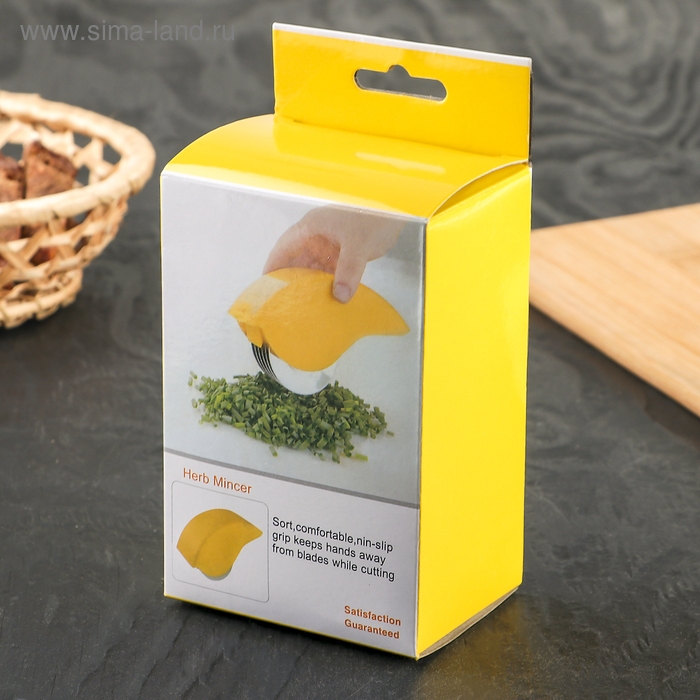 Измельчитель для зелени «Агат», 13×6 см, цвет МИКС Измельчитель для зелени «Агат», 13×6 см, цвет МИКС