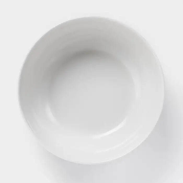 Салатник новогодний «Домашние гномики», 580 мл, d=15,5 см, фарфор, цвет белый Салатник новогодний «Домашние гномики», 580 мл, d=15,5 см, фарфор, цвет белый