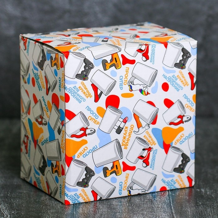 Кружка керамическая &laquo;Мастер на все руки&raquo;, с формовой ручкой, 400 мл , цвет белый