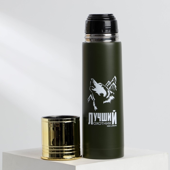 Термос «Лучший охотник», 500 мл, время сохранения тепла 10-12 ч Термос «Лучший охотник», 500 мл, время сохранения тепла 10-12 ч