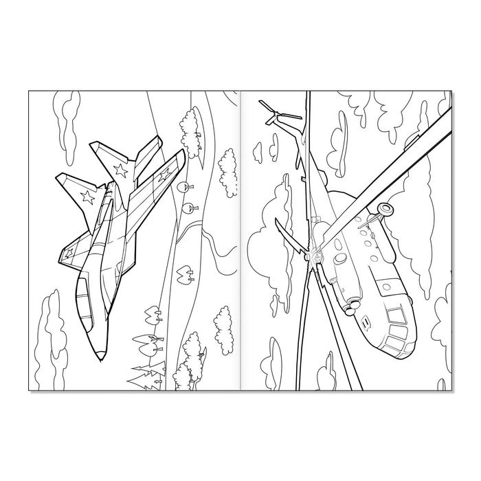 Набор раскрасок для мальчиков «Транспорт», 4 шт. по 12 стр., формат А5 Набор раскрасок для мальчиков «Транспорт», 4 шт. по 12 стр., формат А5