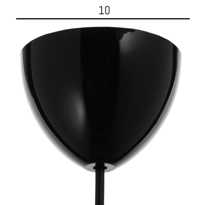 Люстра BayerLux Подвес BayerLux 9111/1 1х40Вт Е27, черный