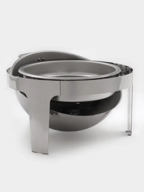 Мармит Hanna Kn&ouml;vel, 47&times;47&times;45 см, откидывающаяся крышка, круглый, нержавеющая сталь, серебристый