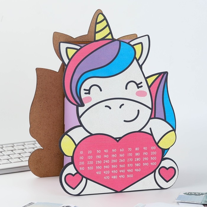 Копилка деревянная «Единорог» Копилка деревянная «Единорог»