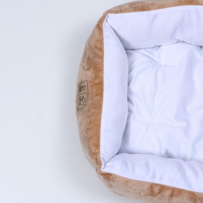 Лежанка с бортиком «Рыжик» 45х38х22 см Лежанка с бортиком «Рыжик» 45х38х22 см