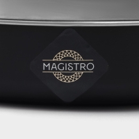 Тёрка с контейнером Magistro Woks, 17×12 см, цвет чёрный