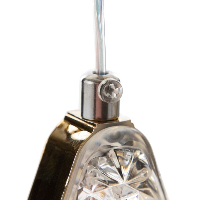 Каскад Каскад "Звезды" 10LED+3LED 128Вт ПДУ золото 40х40х200см BayerLux